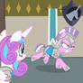 Diamond Tiara's royal guard training