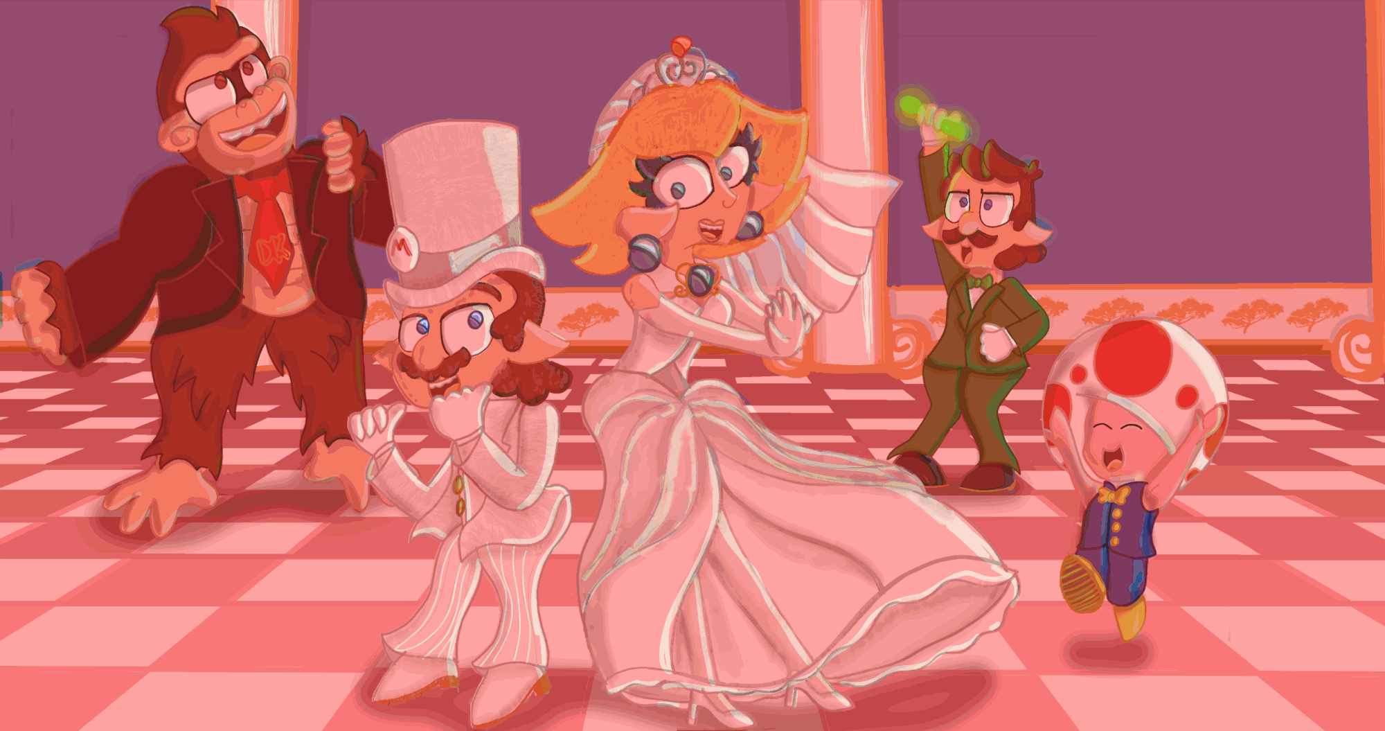 the super mario bros movie princess peach wedding dress gifs Peach Princess Peach GIF - Peach Princess Peach Wedding