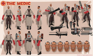 TF2 - Medic Refsheet