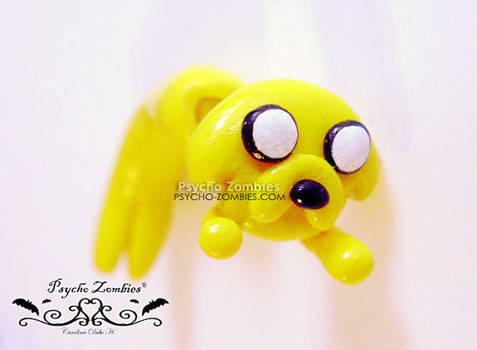 Jake the dog adventure time stud earring fake plug