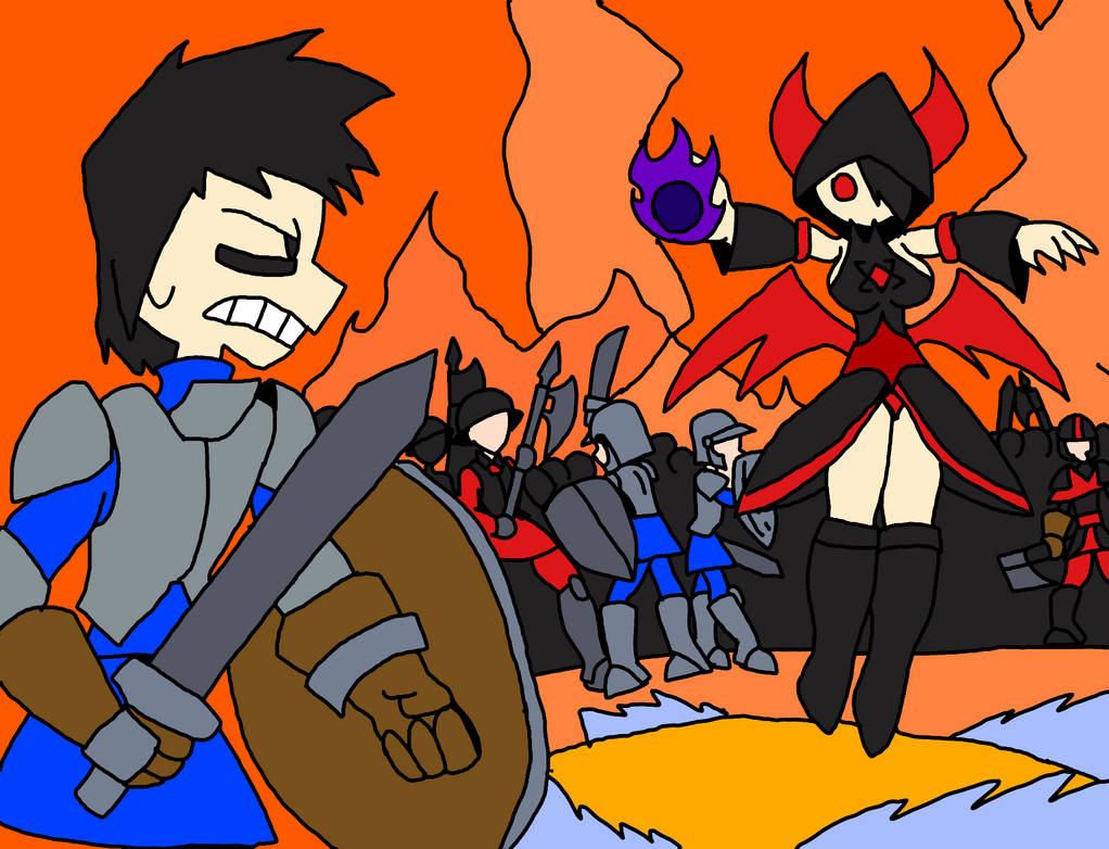 Tableau Battle Deviantart Fantasy Medieval Battlefield by xero10524 on DeviantArt