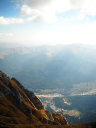 View over Busteni