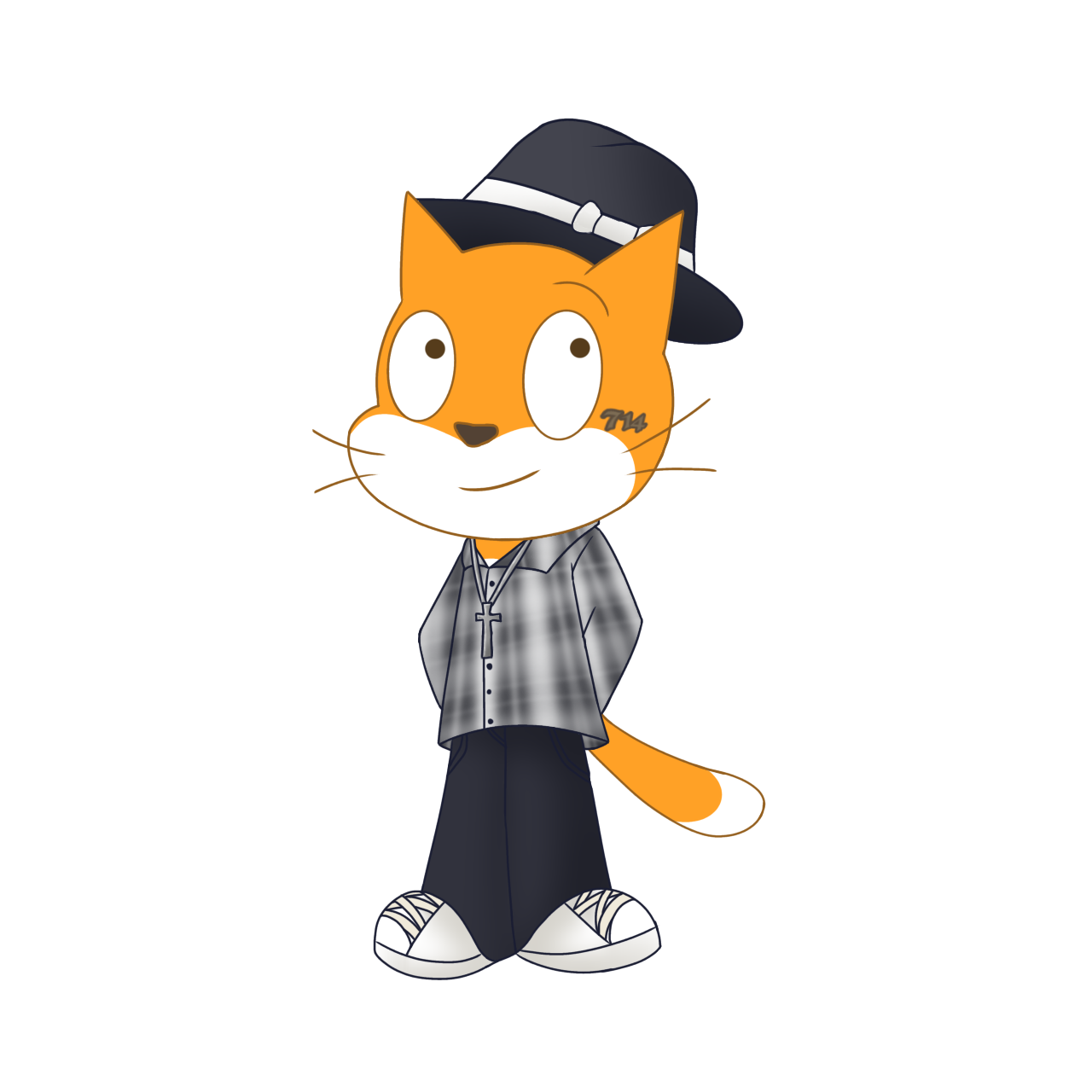 Cholo Rugrats Cholo Scratch Cat by MsKrazieLover on DeviantArt