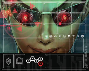 Definitive playmat Netrunner 002