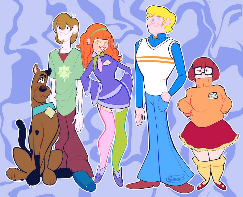 -FAN ART- Scooby doo gang! by OFFICIAL-Spinkee on DeviantArt