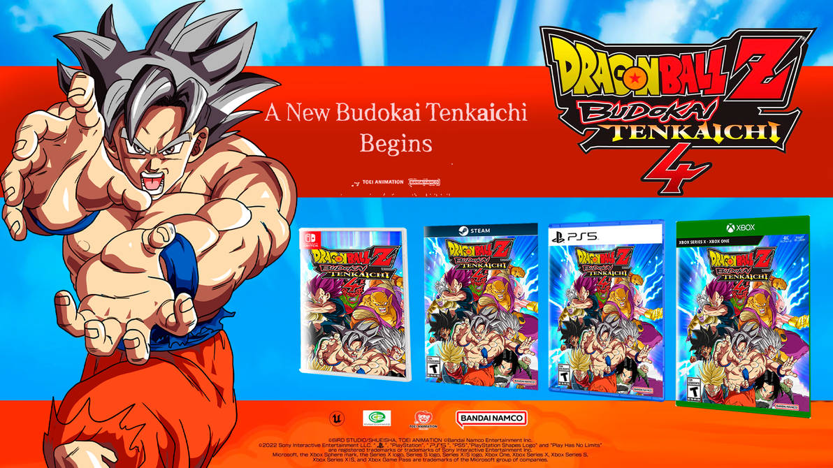 Dragon Ball Budokai Tenkaichi 4 Cover by federojas on DeviantArt