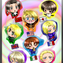 Hetalia chibis