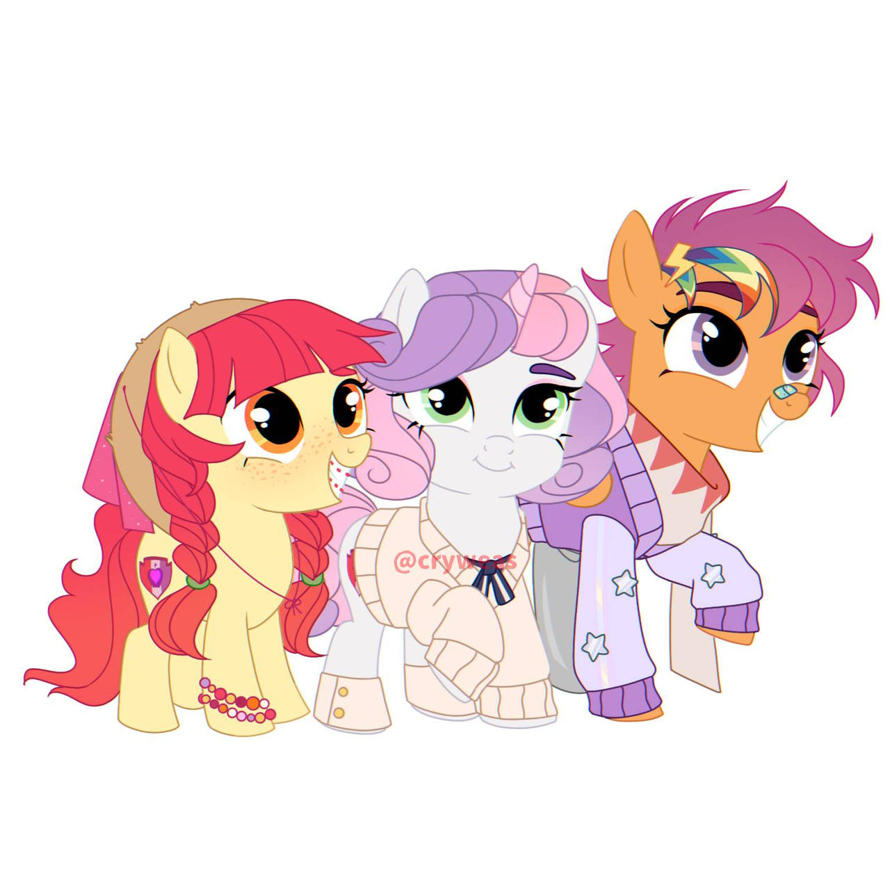 MLP redesign by Cryweas on DeviantArt