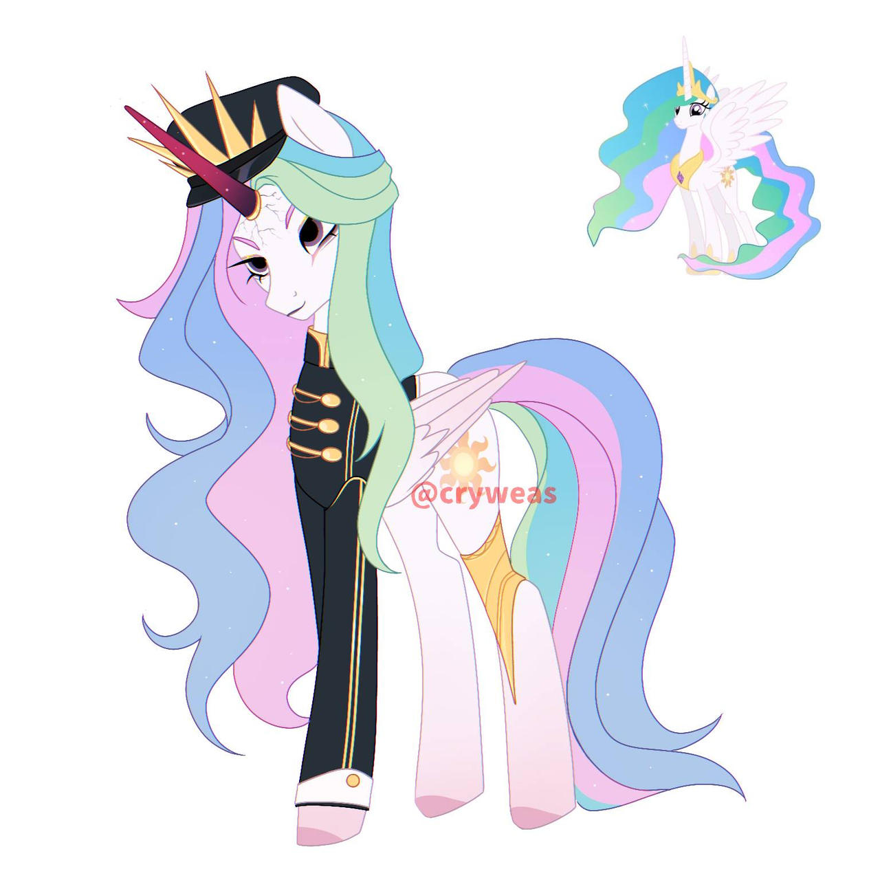 MLP redesign by Cryweas on DeviantArt