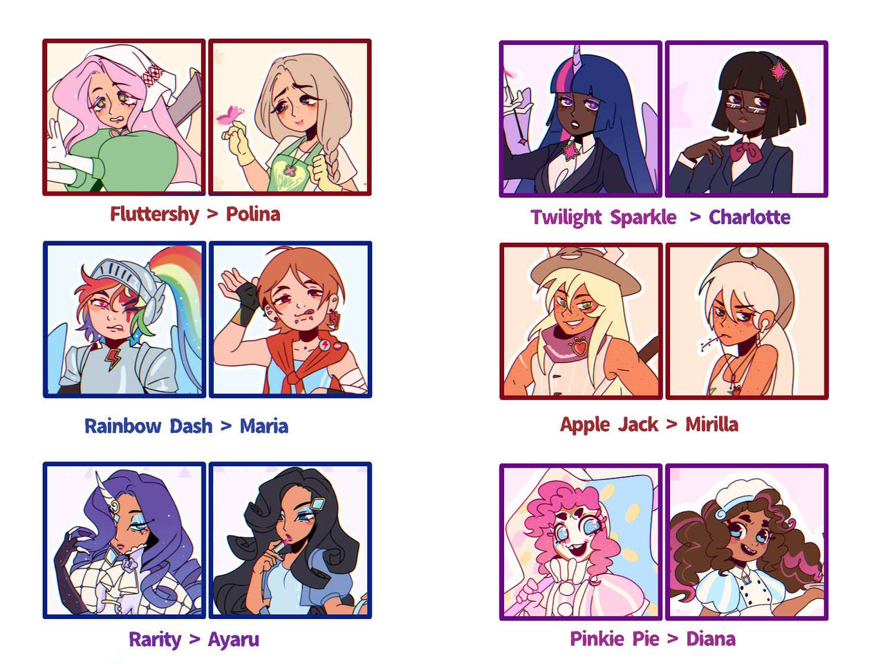 Magical Girls AU by Cryweas on DeviantArt