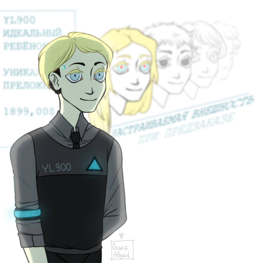 Custom Android Oc Detroit: become human OC as android by lOsal on DeviantArt
