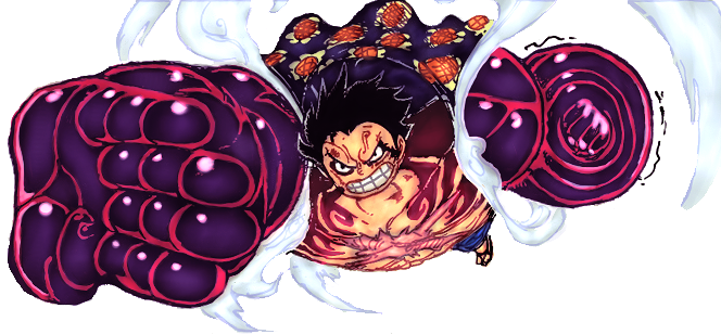 Gear fourth Luffy Render by cronustitan on DeviantArt