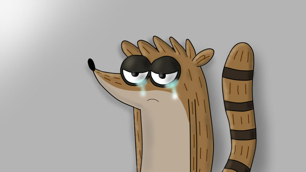 Rigby sad by CJsoyyo on DeviantArt