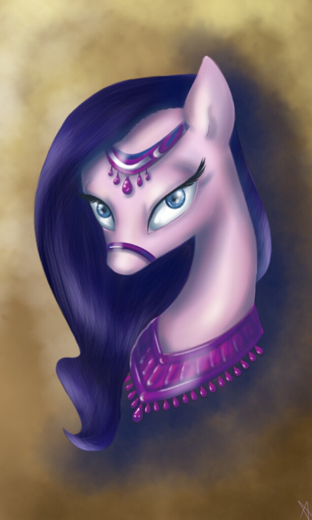 Finished Commish: Princess of Saddle Arabia