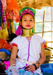 A young lady from the Karen Long-Neck Tribe by CobaltKajun
