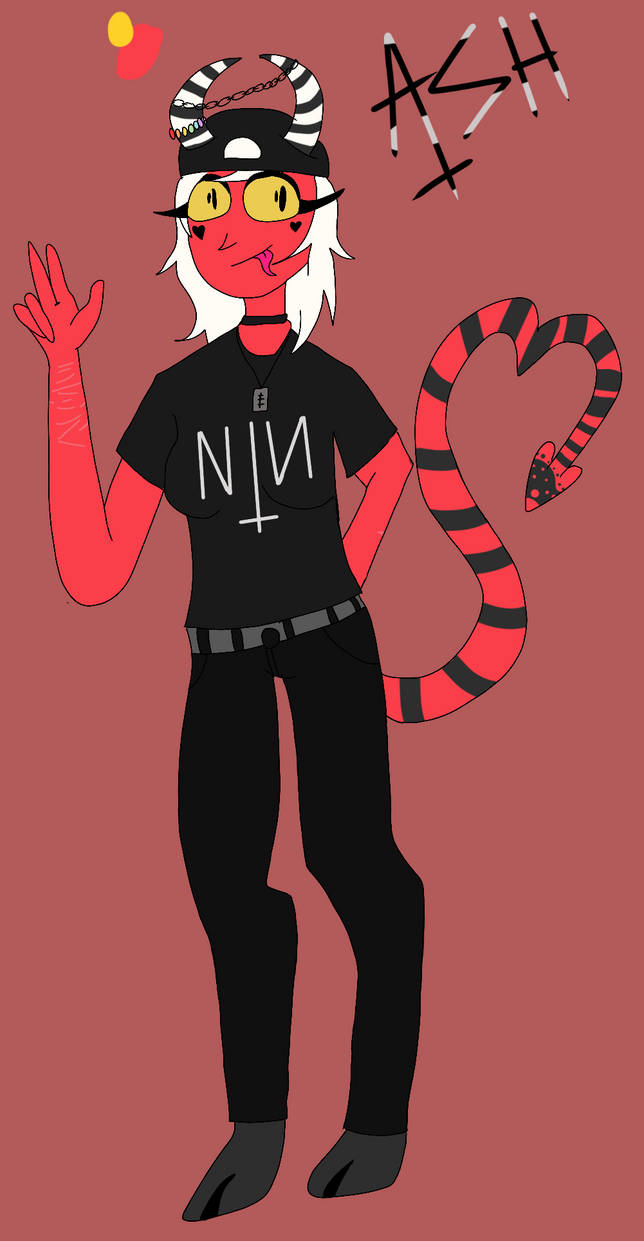 Ash Demon (REUPLOAD) by zoloftwithdrawls on DeviantArt