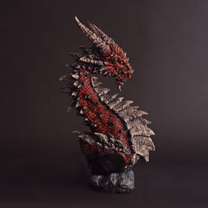 Red Dragon Bust