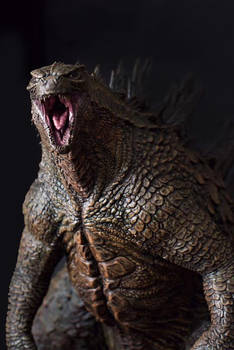 1/100th Scale Godzilla 2014 Statue