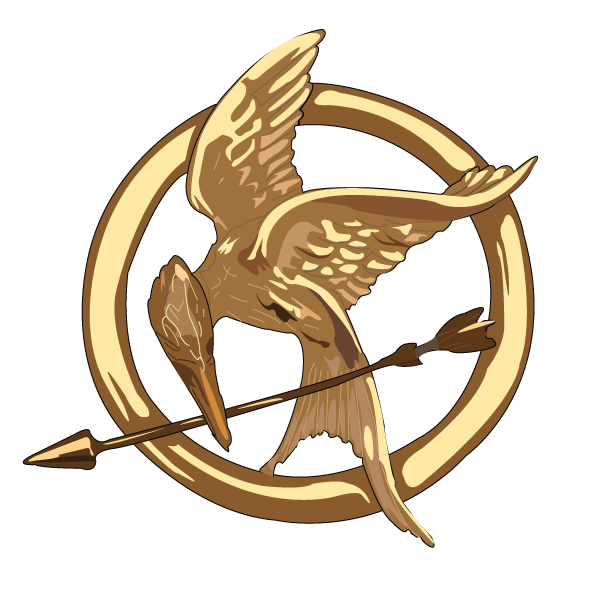 Mocking Jay Pin Hunger games vector by NickJackson on DeviantArt