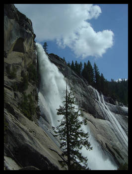 Nevada Falls in Yosemite