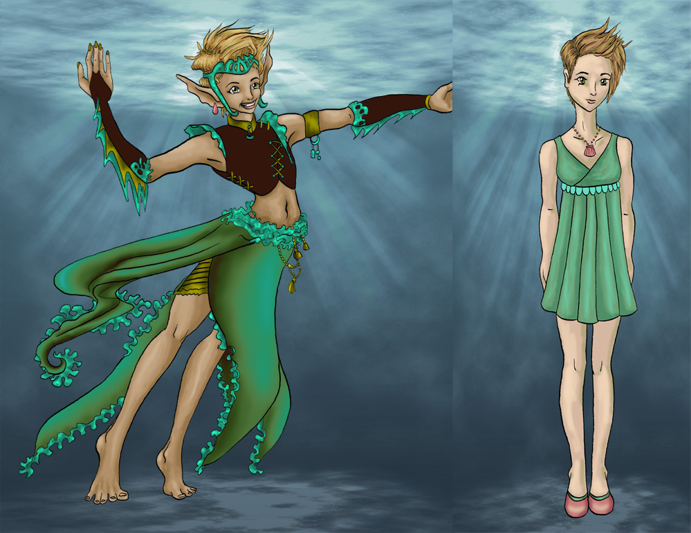 The Little Mermaid Costumes - Undine by RobynRose
