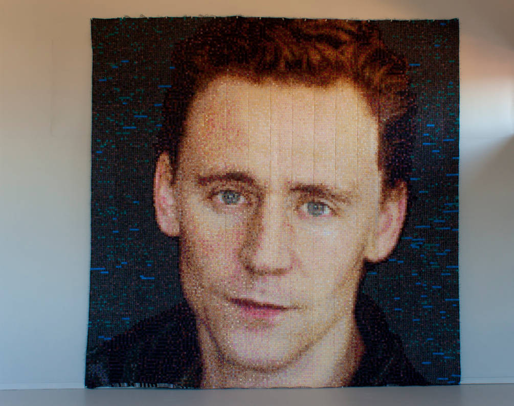 Tom Hiddleston Quilt by RobynRose