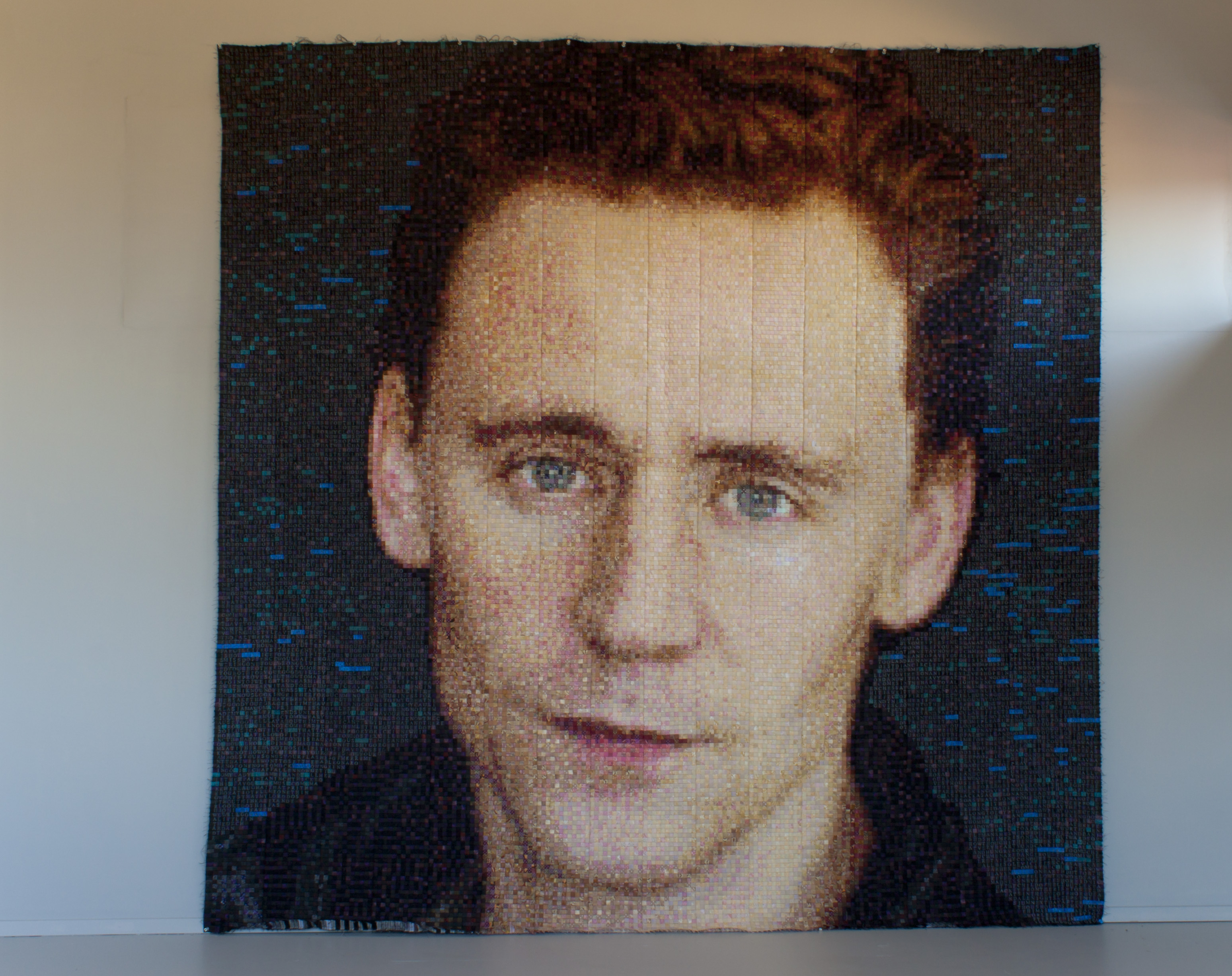 Tom Hiddleston Quilt by RobynRose