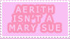 No Sue Aerith Stamp