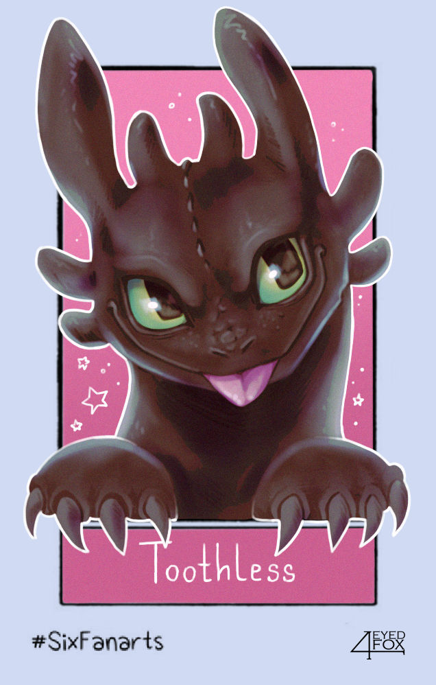 Toothless by foureyed-fox on DeviantArt