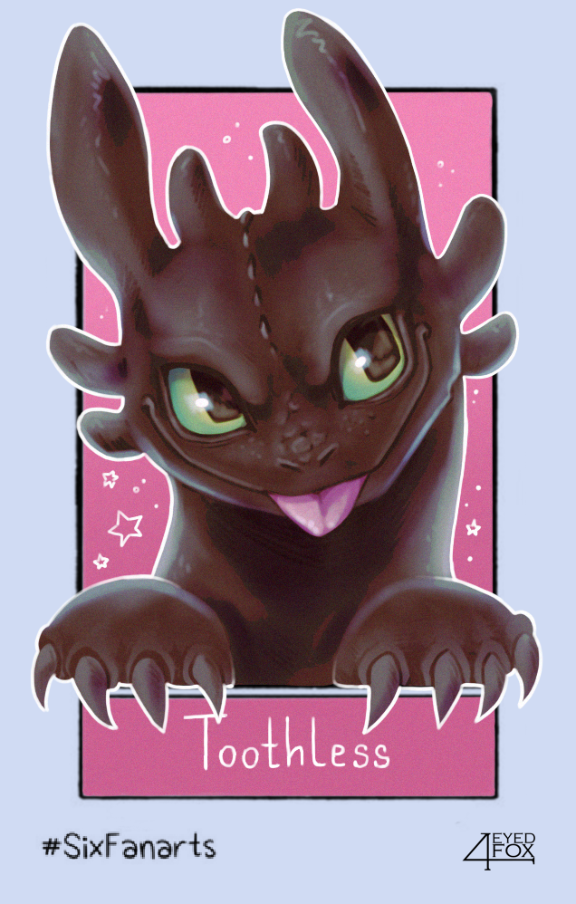 Toothless by foureyed-fox on DeviantArt