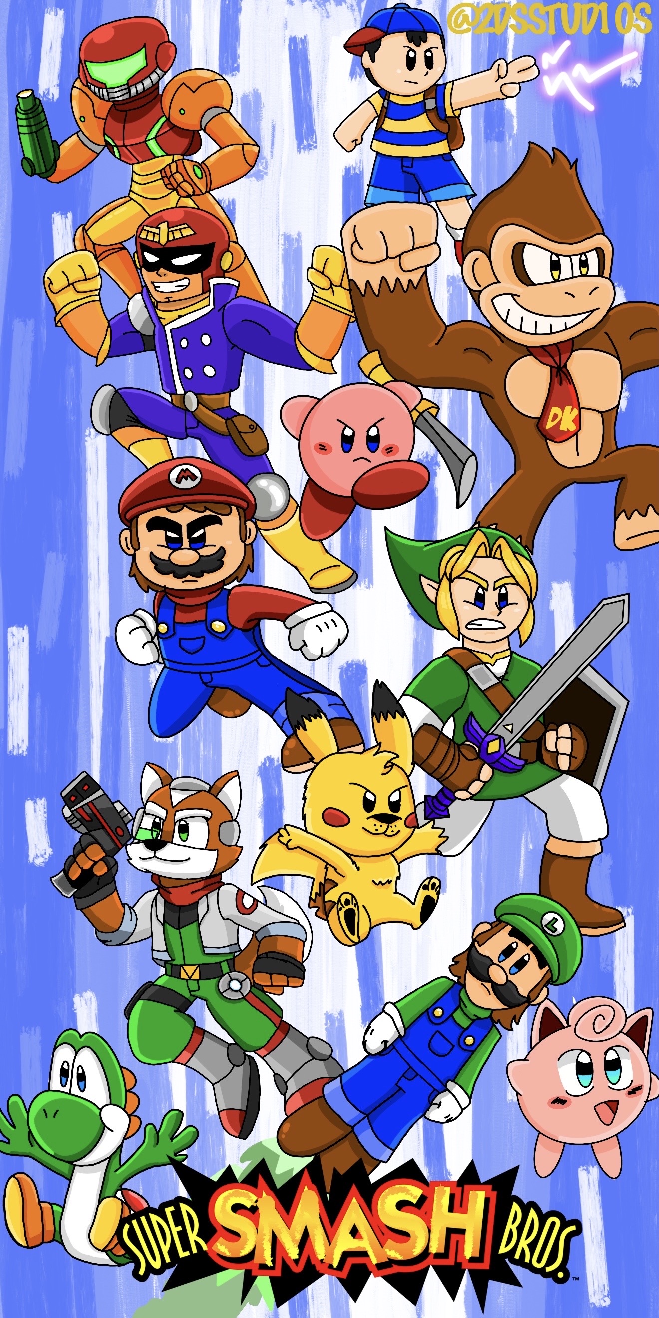 64 Deviantart Super Smash Bros. 64 by 2DSStudios on DeviantArt
