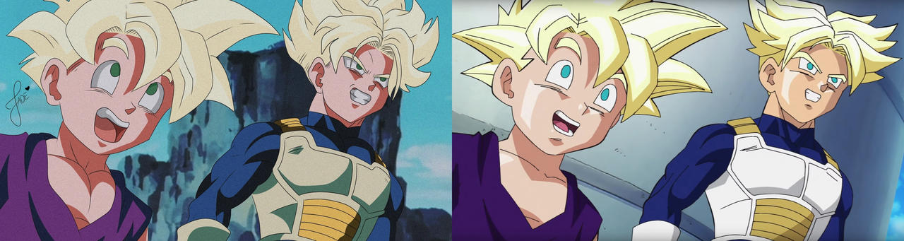 OVA Gohan and Trunks turned into Z by MadouSawada on DeviantArt