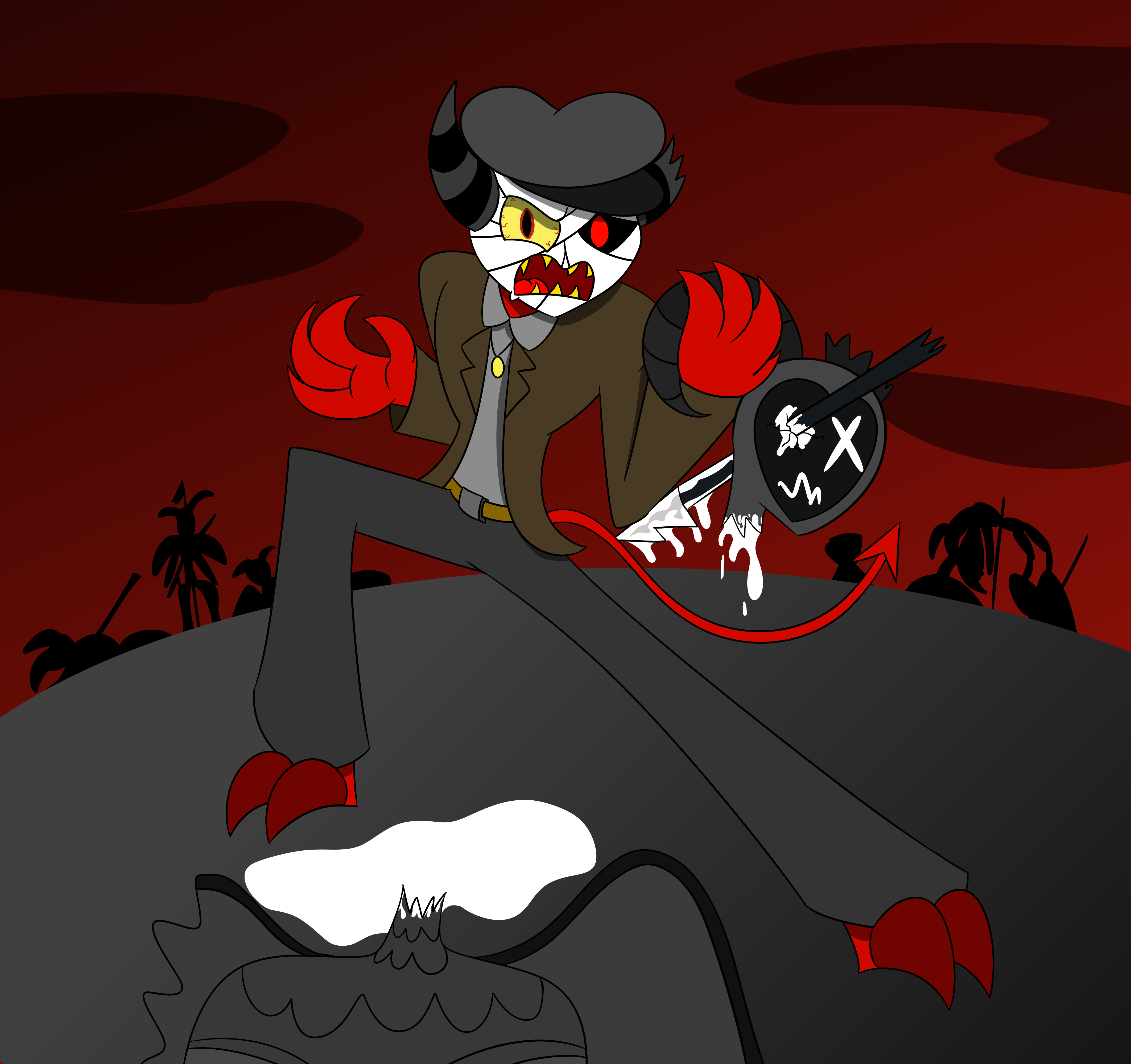 Marx during Extermination Day by Reaper2545 on DeviantArt