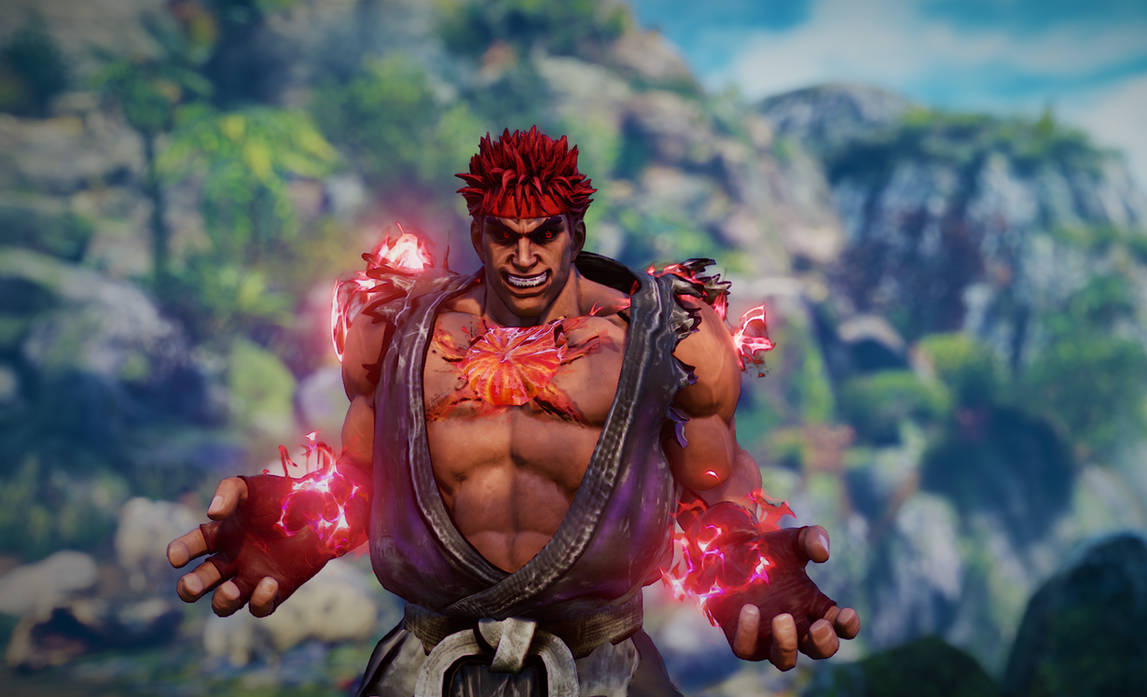 USFIV Evil Ryu Mod for Kage (Street Fighter V) by Ouji-chama on DeviantArt
