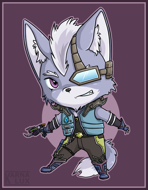 Wolf O'Donnell Chibi