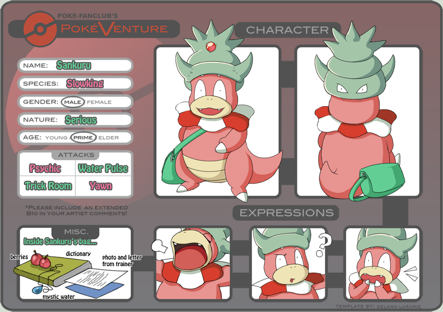 PokeVenture Character: Sankuru