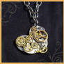SteamPunk Heart Necklace
