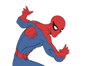 Spider-man colour - flats