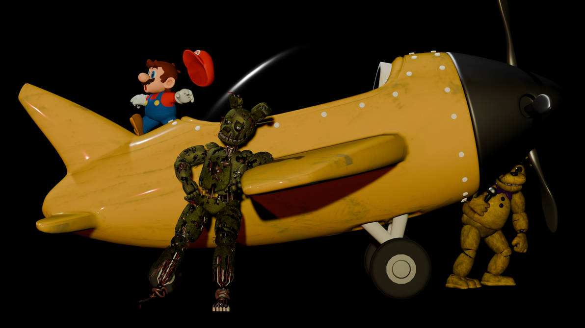 Springtrap's Plane by LamestLandino on DeviantArt