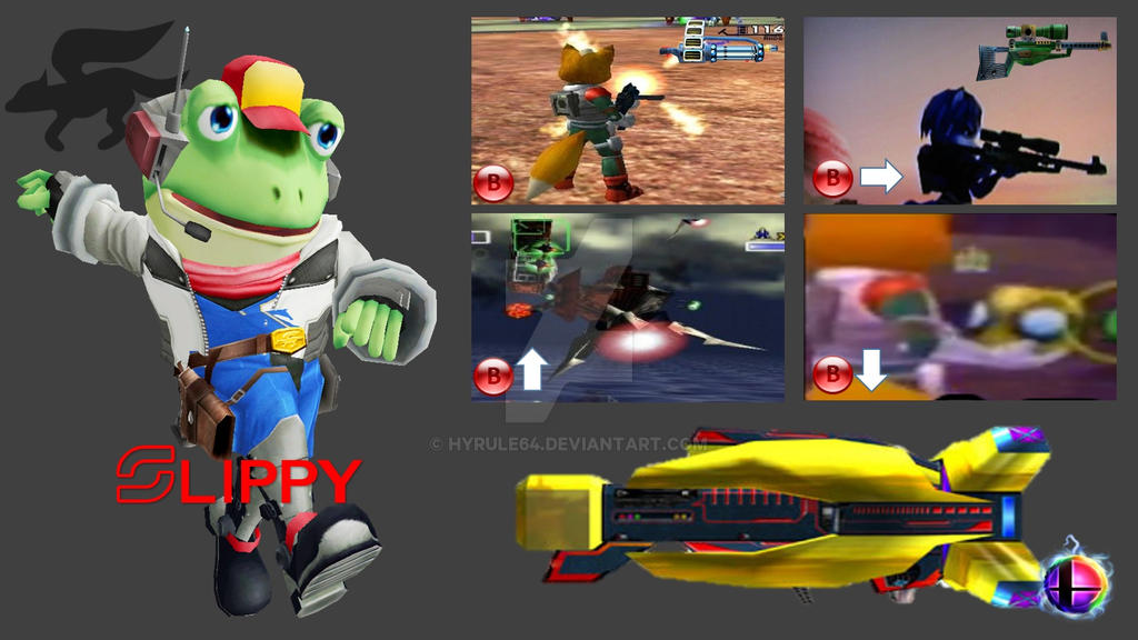 Slippy Toad Super Smash Bros. Moveset by Hyrule64 on DeviantArt