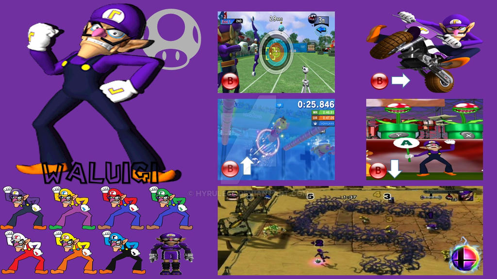 Ssb Move Set Waluigi Super Smash Bros. Moveset (Updated) by Hyrule64 on DeviantArt