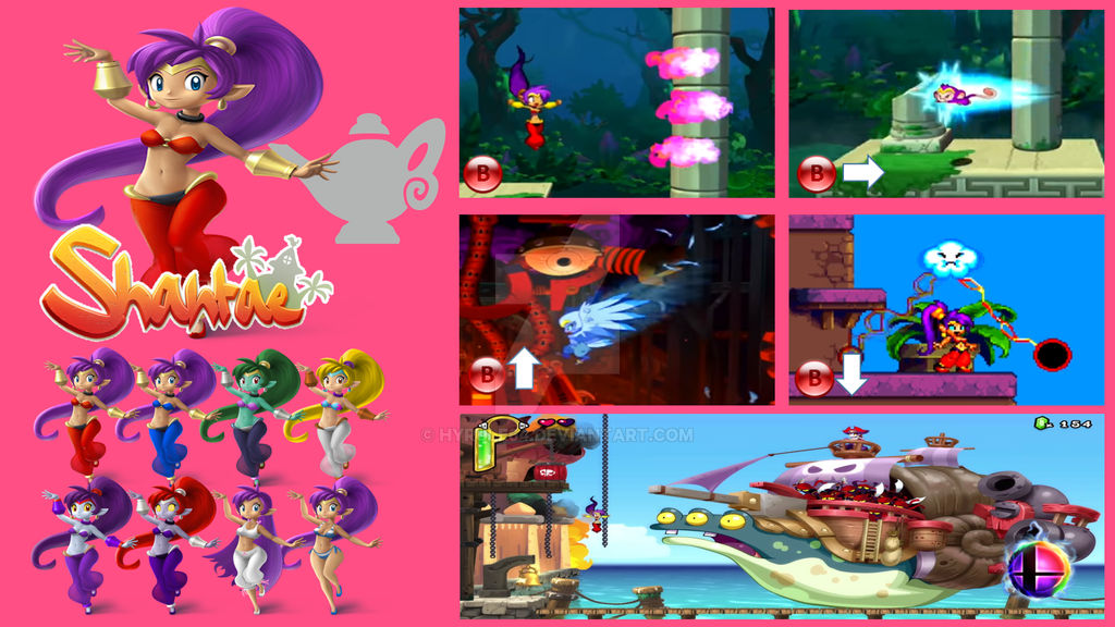 Shantae Super Smash Bros Moveset by Hyrule64 on DeviantArt