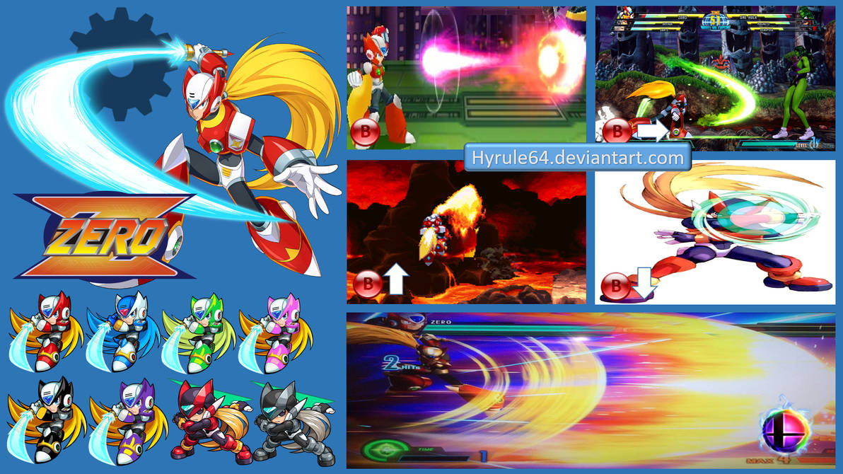 Zero Super Smash Bros Moveset by Hyrule64 on DeviantArt