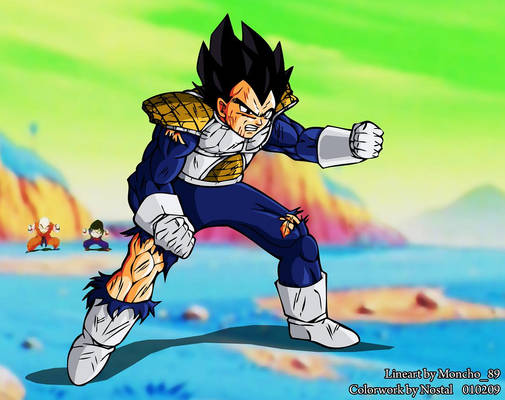 Dragonball Vegeta ft Moncho89