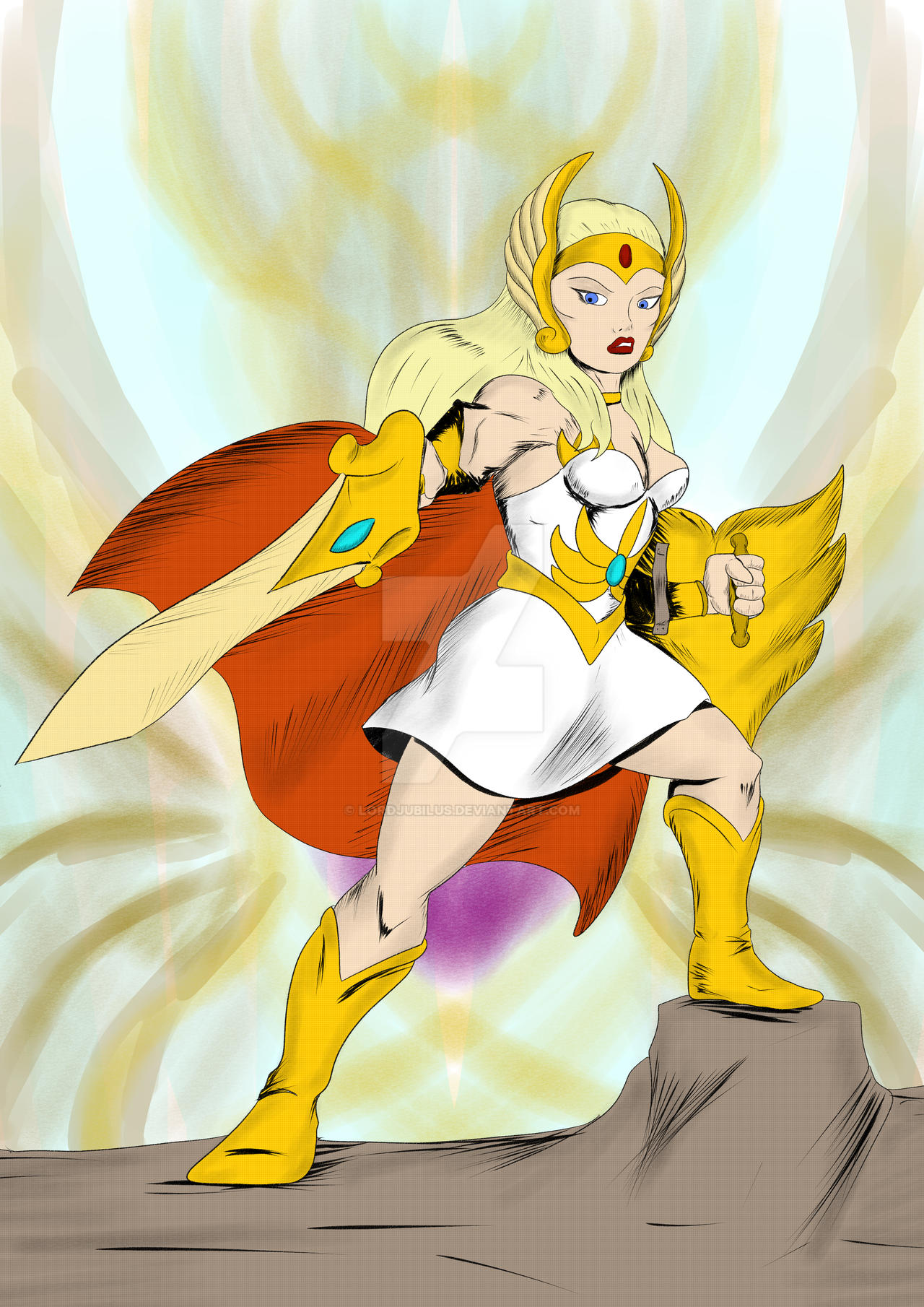 She Ra Human She-ra by Lordjubilus on DeviantArt