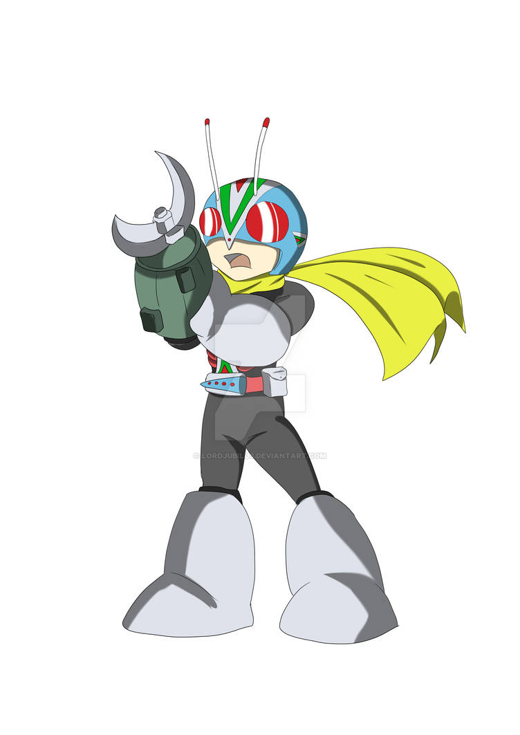 Mega Rider man by Lordjubilus on DeviantArt