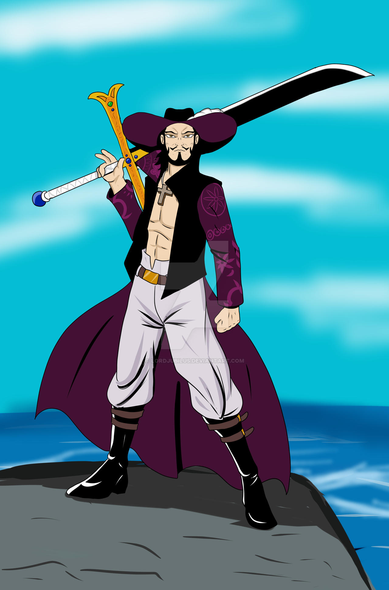 Mihawk Patterns Mihawk by Lordjubilus on DeviantArt