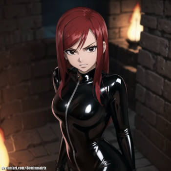 Latex Catsuit Series: Erza