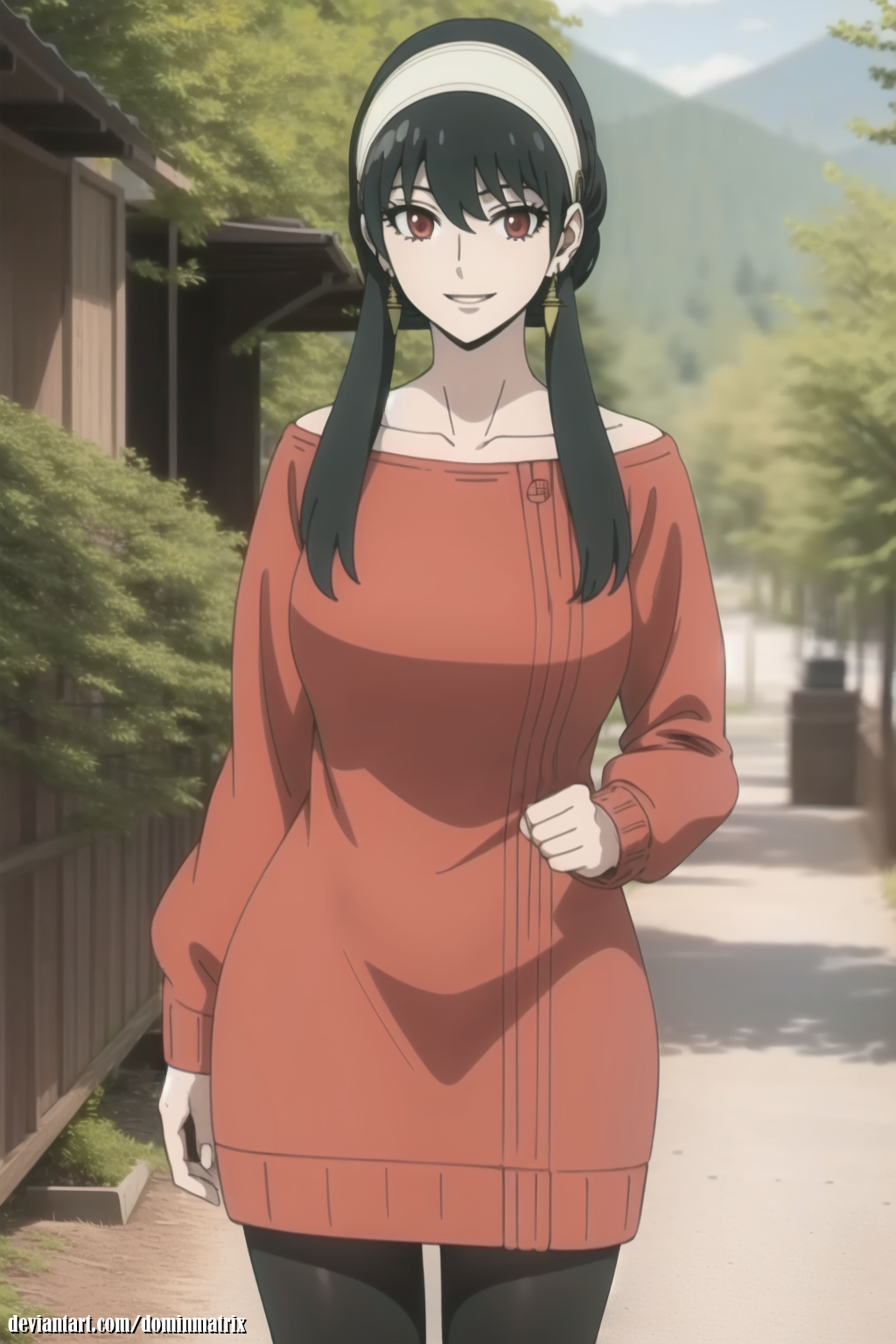 Yor Forger Casual Shot by Dominmatrix on DeviantArt