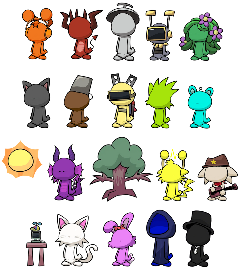 Faceless Sprunksters by YanFabricio647 on DeviantArt